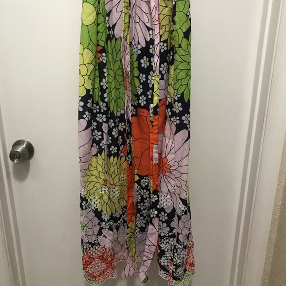 Floral Designer maxi summer dress Exetera size 36 (6) NWT - Picture 9 of 9